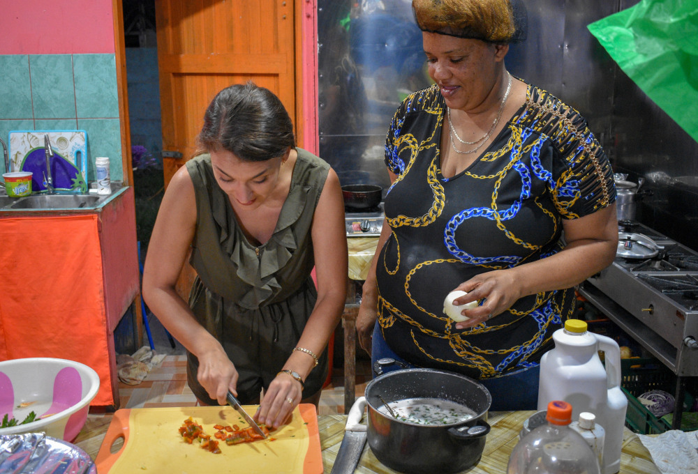 Karibisch kochen mit Einheimischen